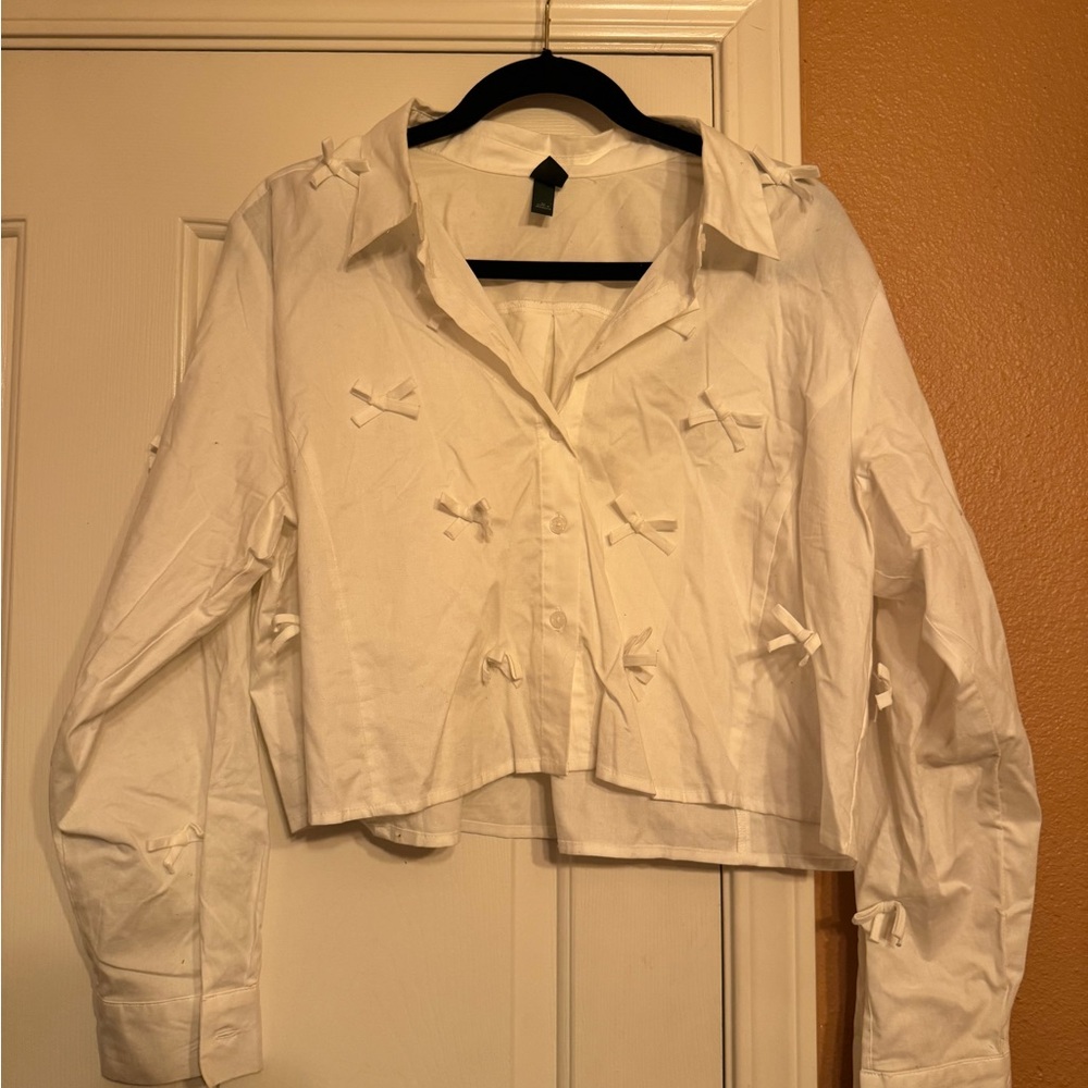 Wild Fable White Blouse